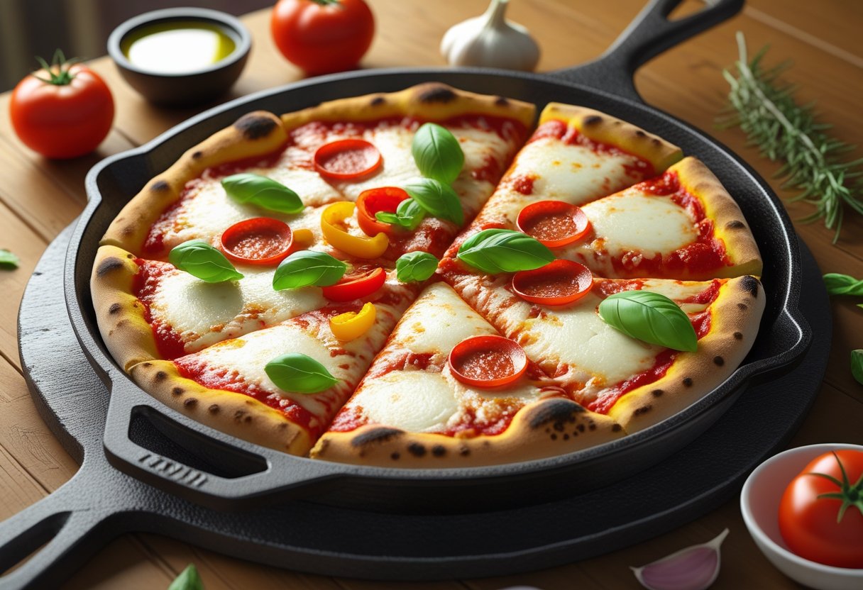 Cast Iron Pizza Techniques for Perfectly Crispy Crusts