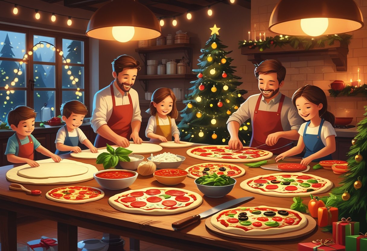 freepik pizza delivery christmas eve