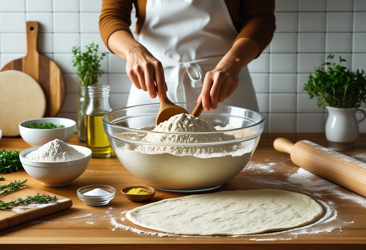 Photo inspiration: Gallery Detail: How To Make Pizza Dough Without Yeast Simple Steps For