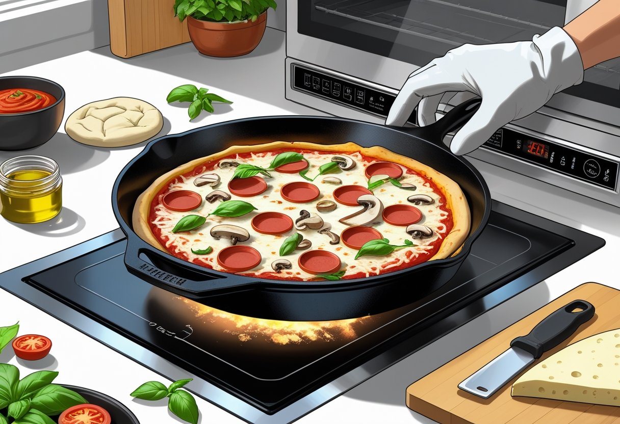 How to Bake Pizza on Cast Iron for Perfectly Crispy Crust Every Time