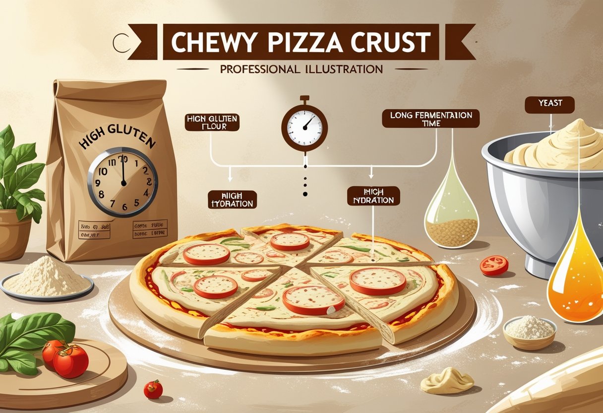 What Causes Chewy Pizza Crust Explained with Key Baking Factors