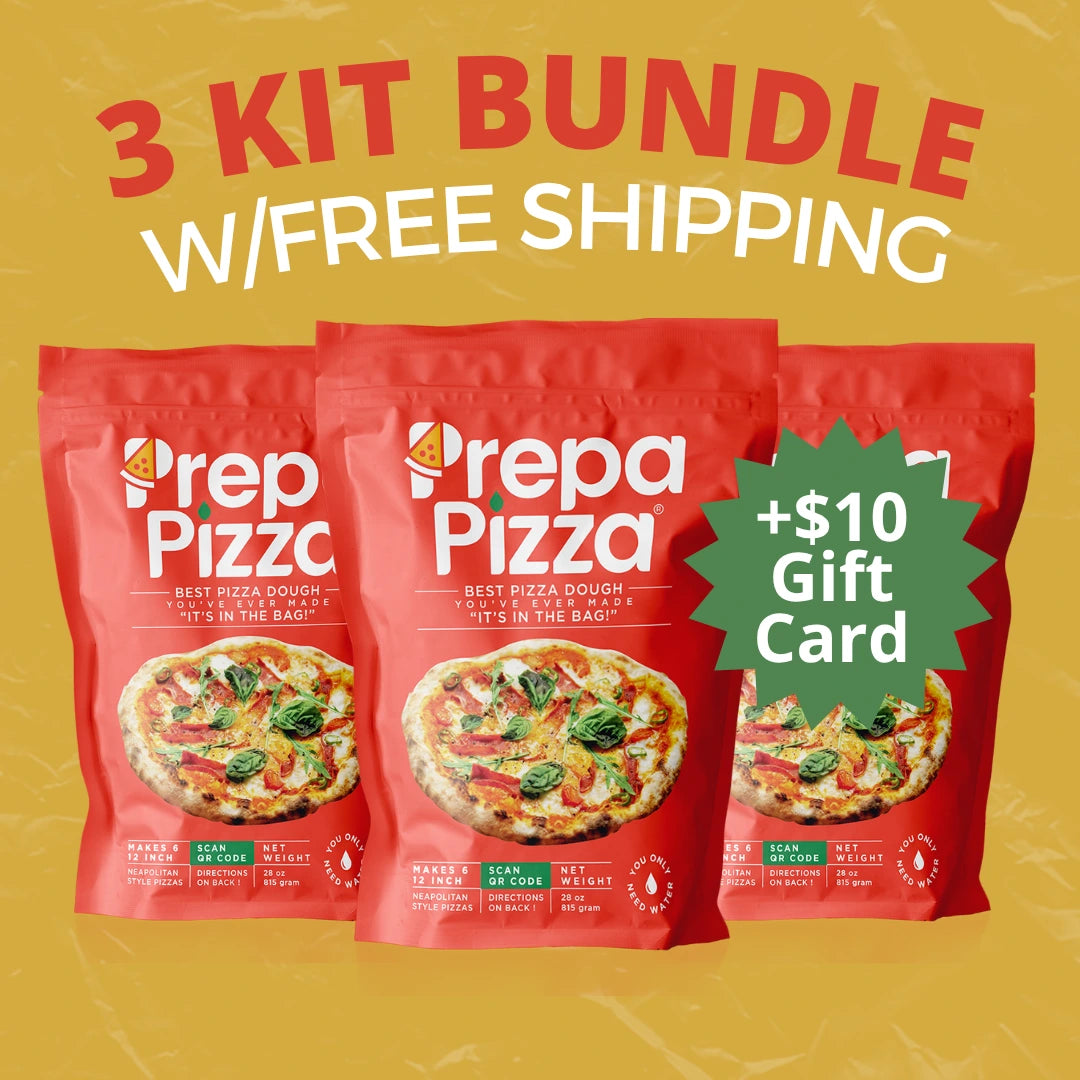 3 Prepa Pizza Dough Making Kits Bundle Prepa Pizza