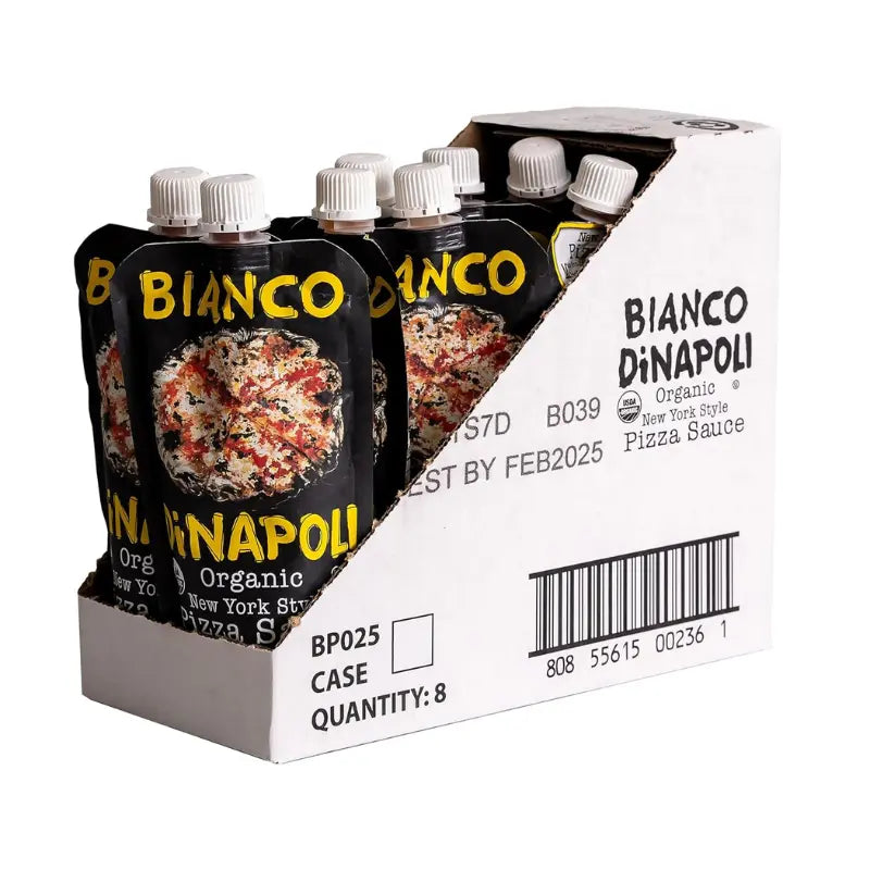 6 Prepa Pizza Dough Kits | 2 Cases Bianco DiNapoli Sauce | DoughMate Artisan Kit Prepa Pizza