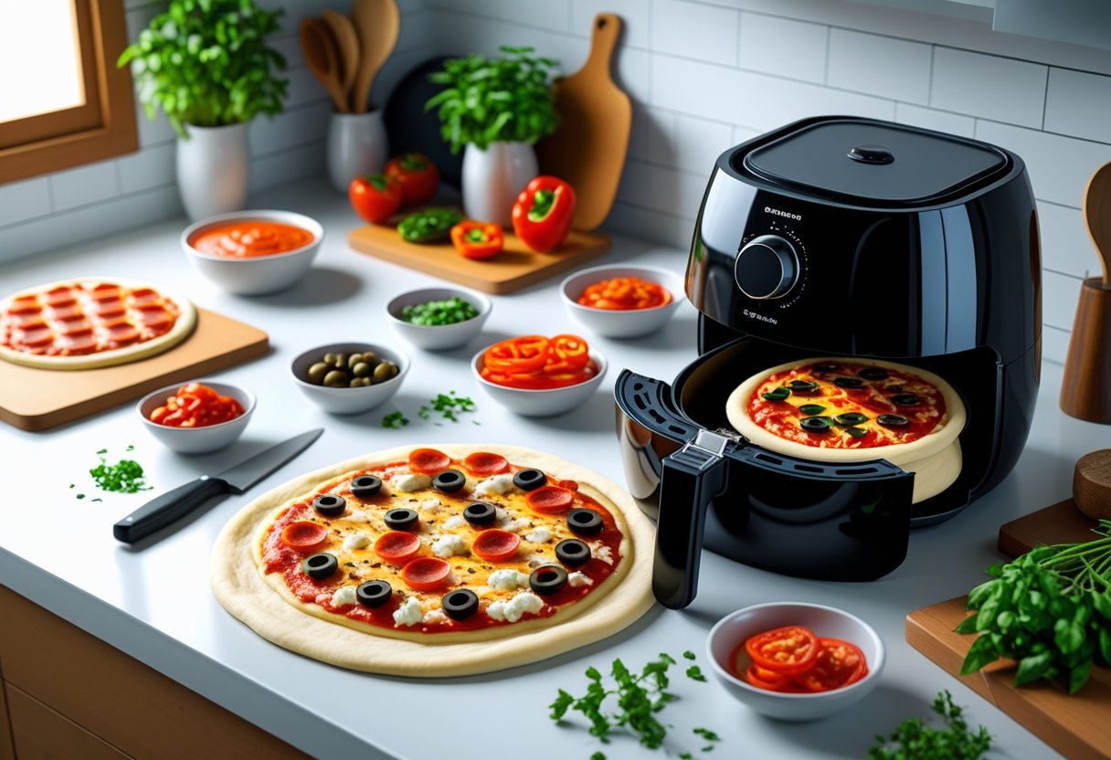 Air Fryer Recipes Using Premade Pizza Dough For Quick and Easy Meals