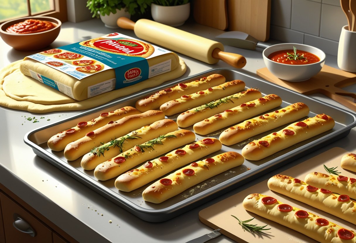 Can Premade Pizza Dough Be Used for Breadsticks Efficiently and Deliciously