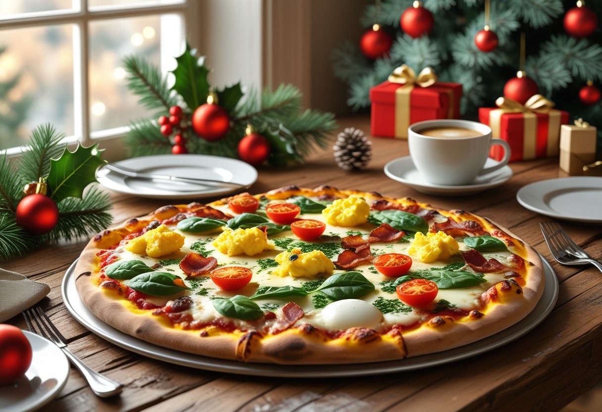 Christmas Morning Breakfast Pizza Recipes Easy for Quick and Delicious Holiday Mornings