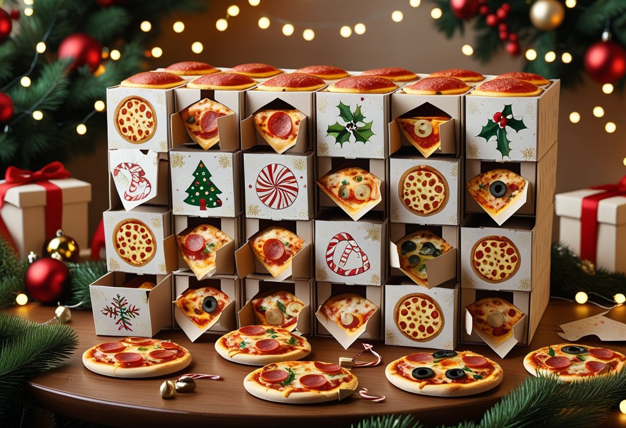 Christmas Pizza Advent Calendar Gift Ideas for Unique Holiday Surprises