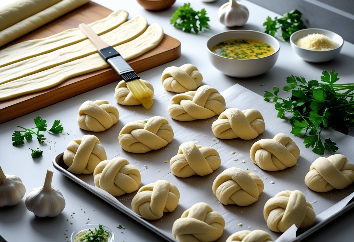 How to Make Garlic Knots with Premade Pizza Dough Easily at Home