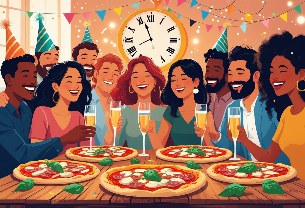 New Years Eve Pizza Party Ideas With Gourmet Dough for an Elevated Celebration