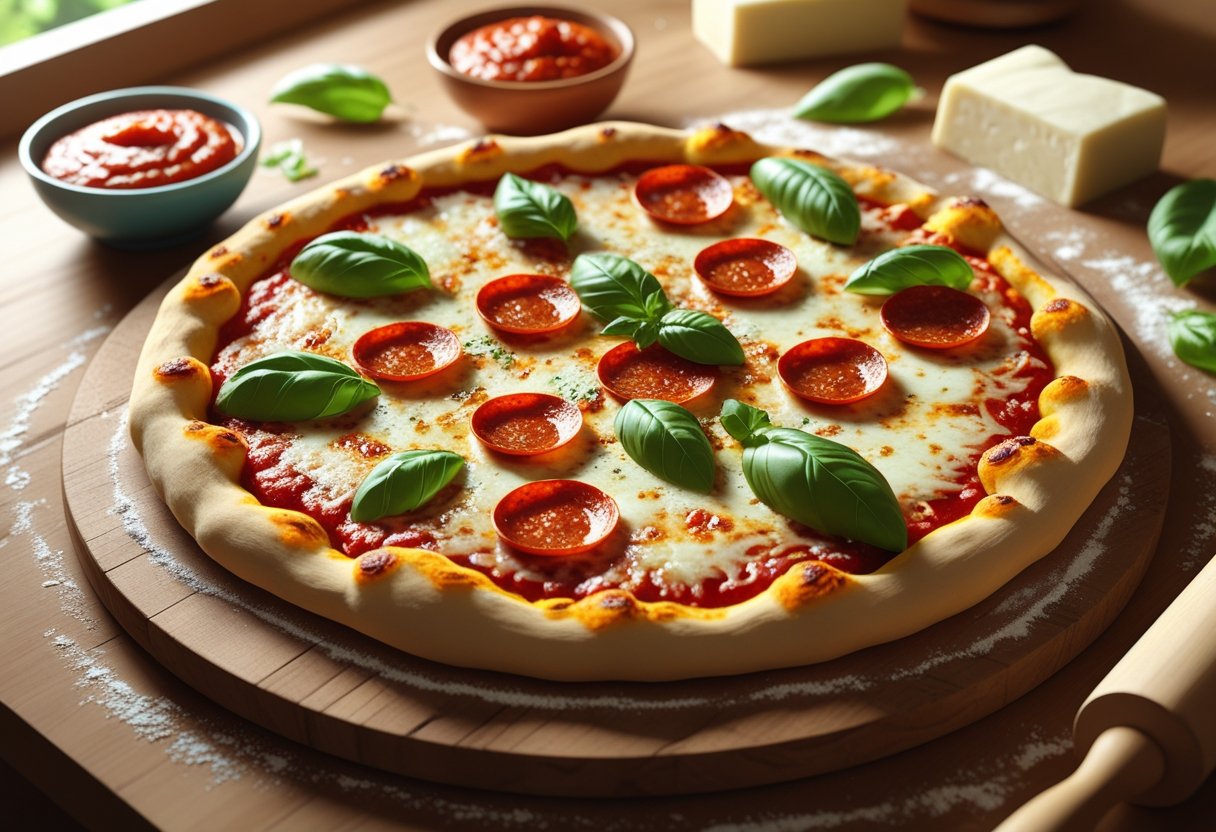 Restaurant Quality Pizza Using Premade Pizza Dough Made Simple and Delicious