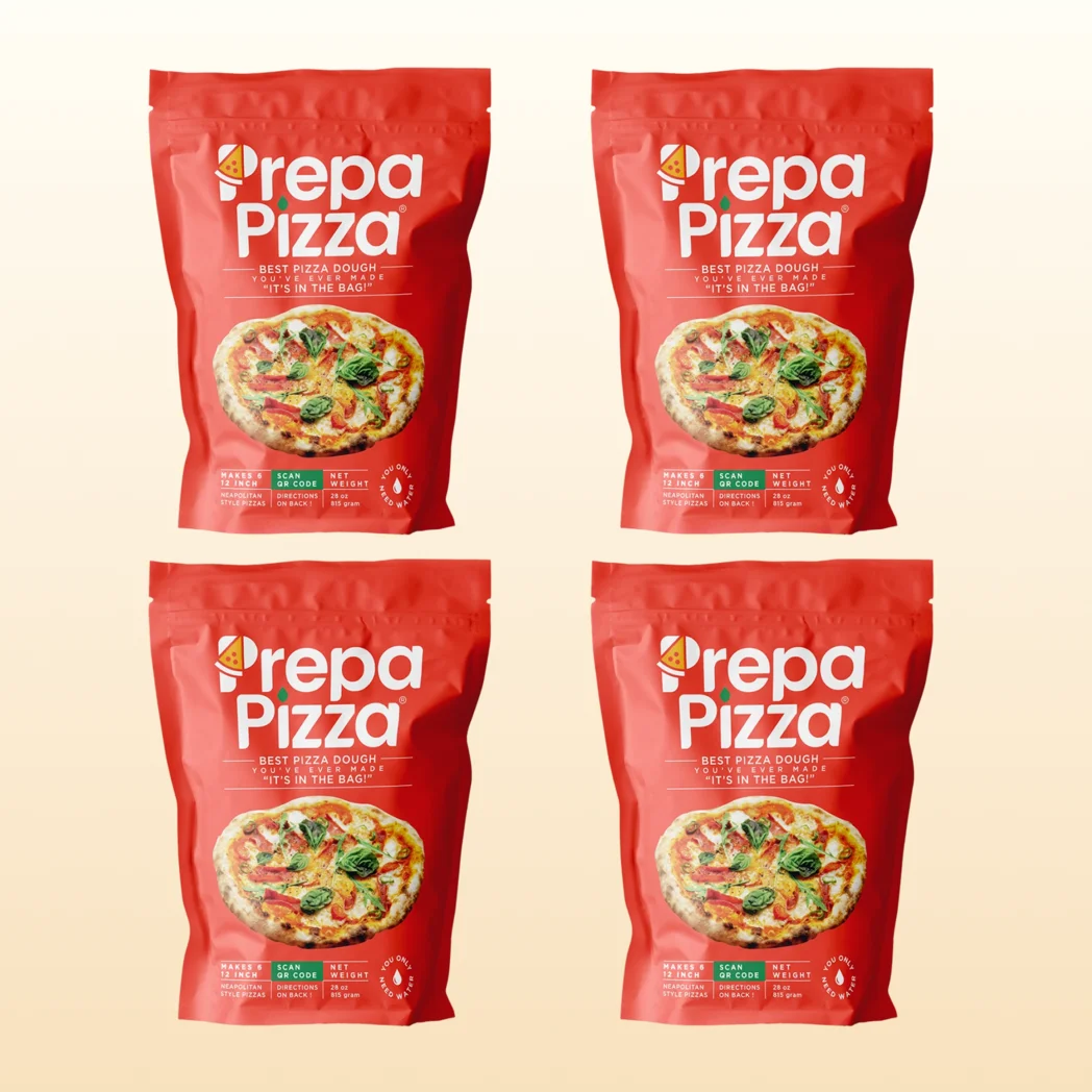 4 Prepa Pizza Dough Making Kit 815g Prepa Pizza