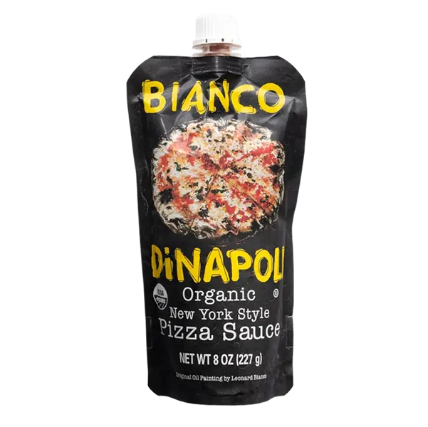 Bianco DiNapoli New York Style Organic Pizza Sauce Pouch 8oz Pizza Sauce Dinapoli 1 Packet