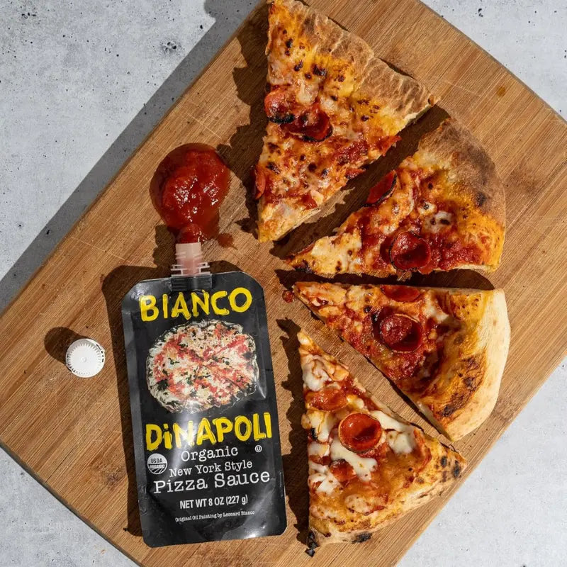 Bianco DiNapoli New York Style Organic Pizza Sauce Pouch 8oz Pizza Sauce Dinapoli