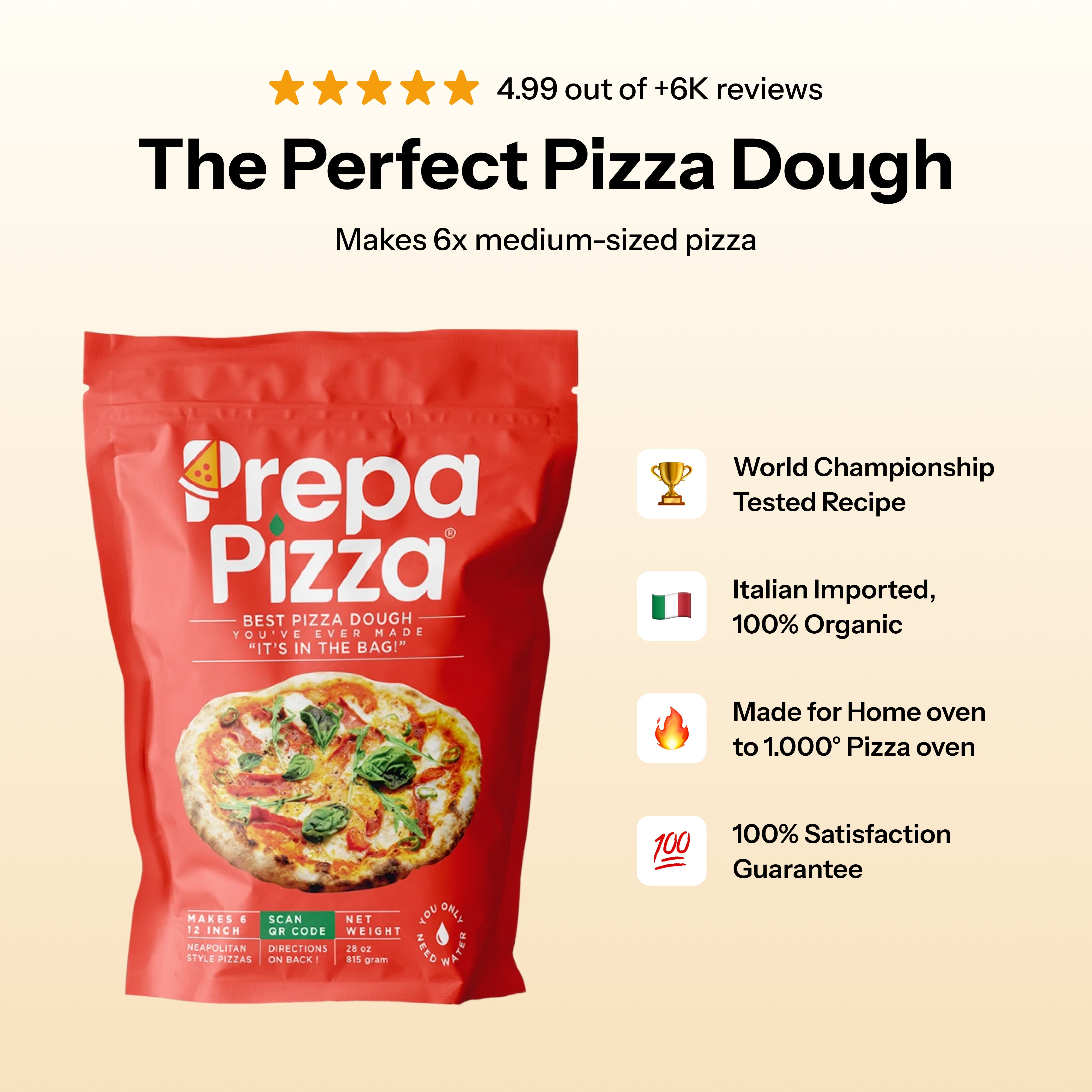 Prepa Pizza Dough Making Kit.