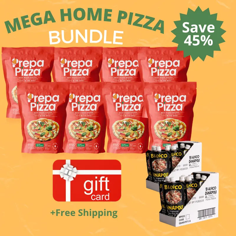8 Prepa Pizza Dough Making Kits Plus 2 Cases Bianco Dinapoli Sauce Free $10 Gift Card Prepa Pizza