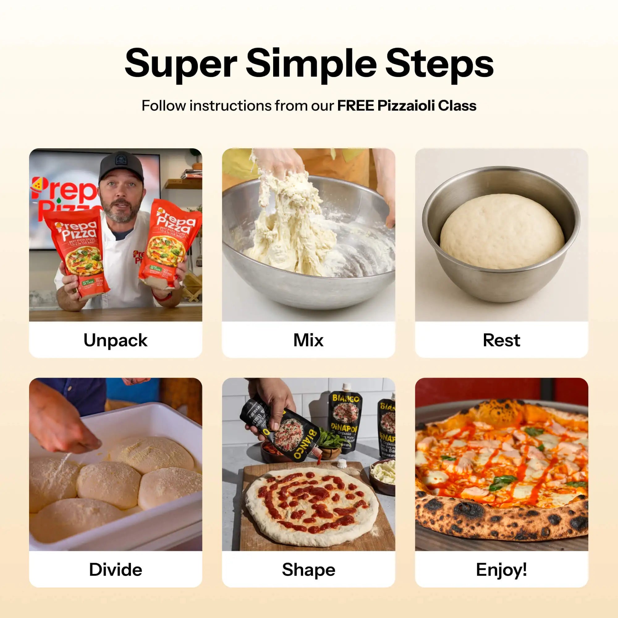 Prepa Pizza Dough Kit 815g My Store