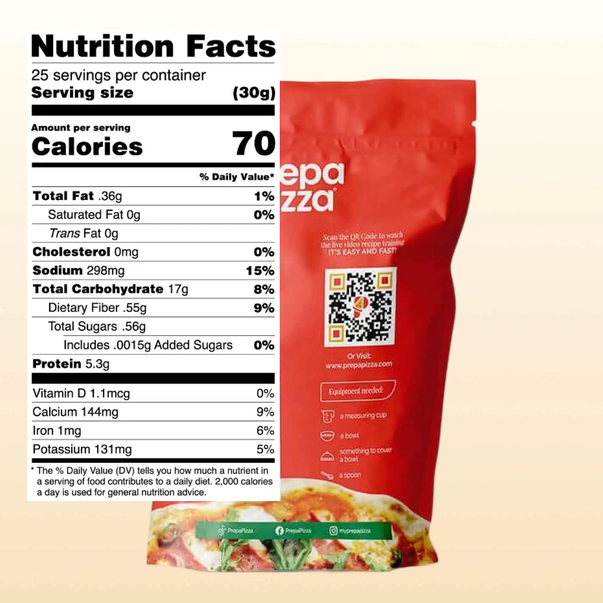 Prepa Pizza Dough Kit 815g My Store